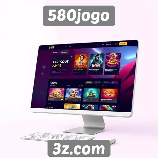 Novidades na interface do site 580jogo